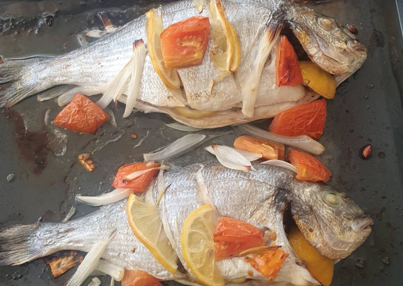 Dorada al horno