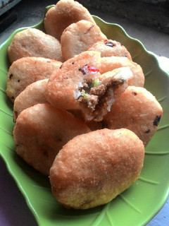 Foto resep Combro singkong isi oncom kemangi