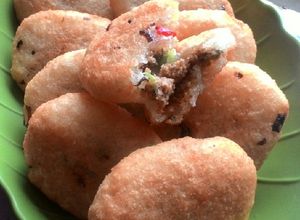 Foto resep Combro singkong isi oncom kemangi