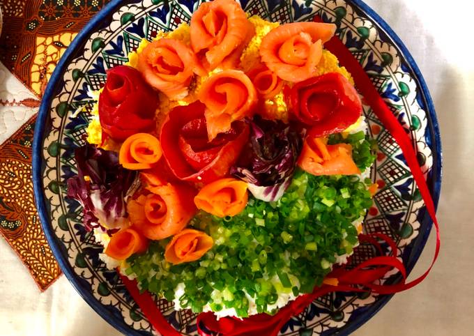 Simple Way to Make Speedy Rose 🌹Lovely Salad