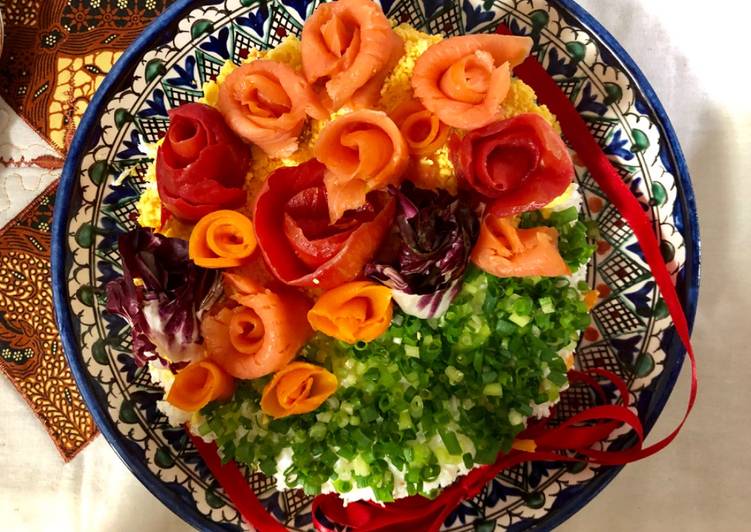 Recipe of Favorite Rose 🌹Lovely Salad