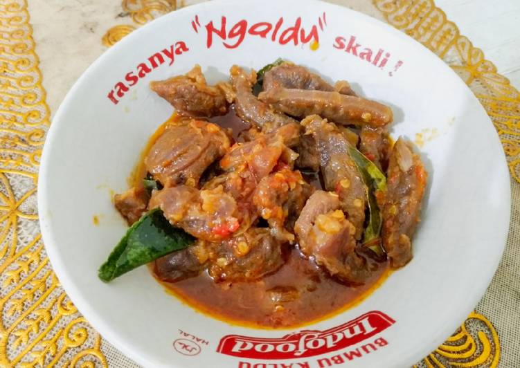 Cara Gampang Menyiapkan Sengkel Mercon, Enak