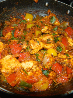 A picture of Kadhai paneer.