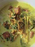 Torbangun (bangun - bangun) Gulai Teri Tempe