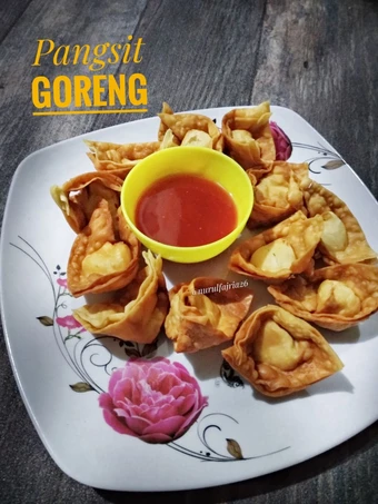 Cara Mudah Membikin Resep  Pangsit Goreng yang Lezat, Enak