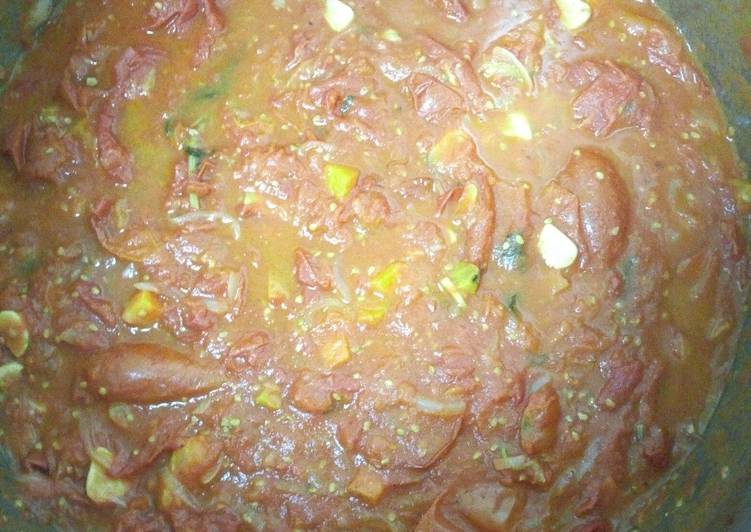 Recipe of Ultimate Tomato soup# before blending