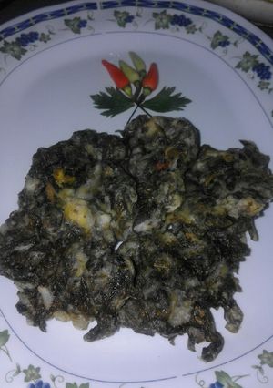 Foto resep Bakwan daun singkong kriuk 😊