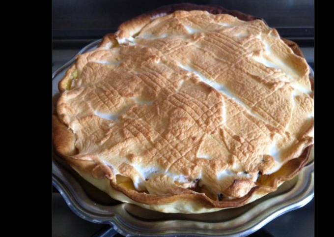 Le moyen le plus simple de Faire Appétissante Tarte meringuée pommes
bananes et citron