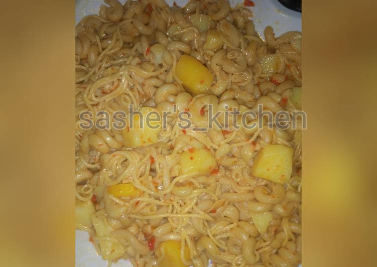 Easiest Way to Prepare Favorite Macaroni and pasta jallop