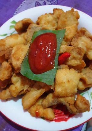Foto resep Gurame fillet crispy saos seafood u/ anak