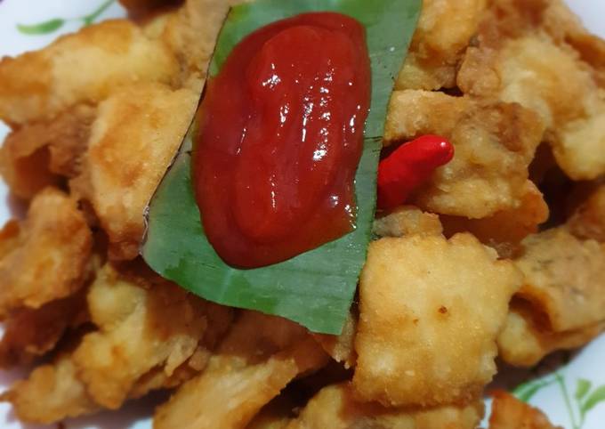 Resep Gurame fillet crispy saos seafood u/ anak yang Enak Banget