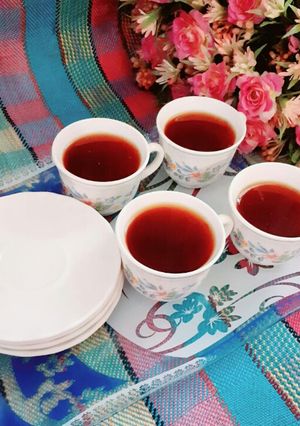 عکسی از دستور دمنوش سیب