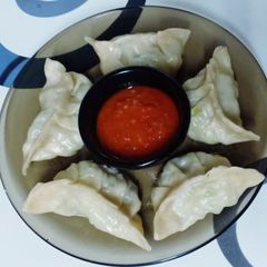 Veg momos😋 A picture of Veg momos😋.