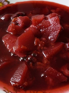 Gyümölcsleves recept fotója
