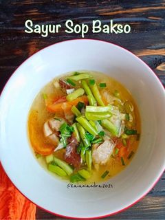 Foto resep Sayur Sop Bakso