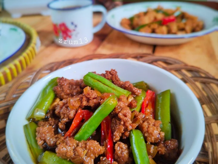 Cara Sederhana Membuat Resep  Tumis Buncis Daging Cincang yang Bikin Ngiler, Enak Banget
