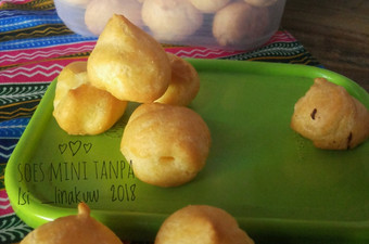 Langkah Mudah untuk Menyiapkan #2 Soes Mini Tanpa Isi #selasabisa Bunda Pasti Bisa