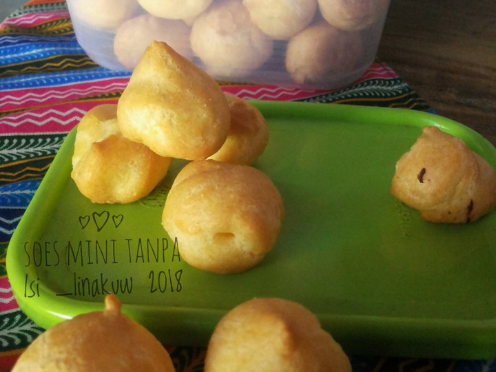 Langkah Mudah untuk Menyiapkan #2 Soes Mini Tanpa Isi #selasabisa Bunda Pasti Bisa