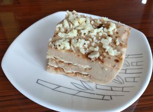 Una foto de Postre Napoleón de Café