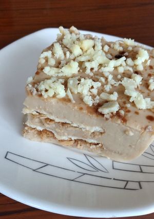 Una foto de Postre Napoleón de Café