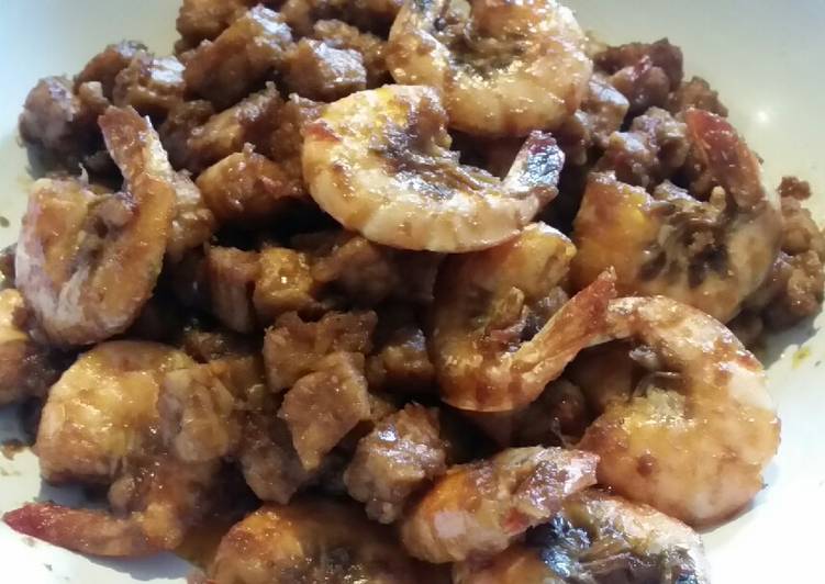 Sambel goreng Tempe udang