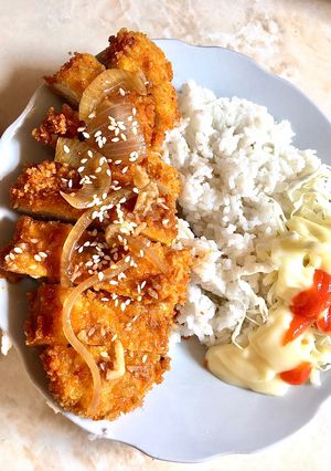 Foto resep Chicken Katsu Saos Blackpepper