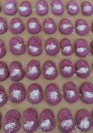 Foto resep Taro cookies (tanpa telur)