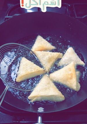 صورة لوصفة سمبوسة بالجبن 😍