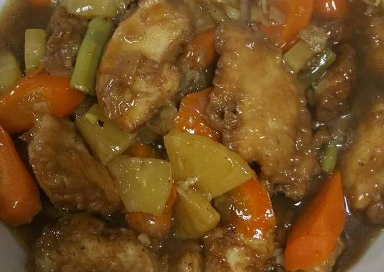 Simple Way to Prepare Homemade Sweet and Sour Chicken