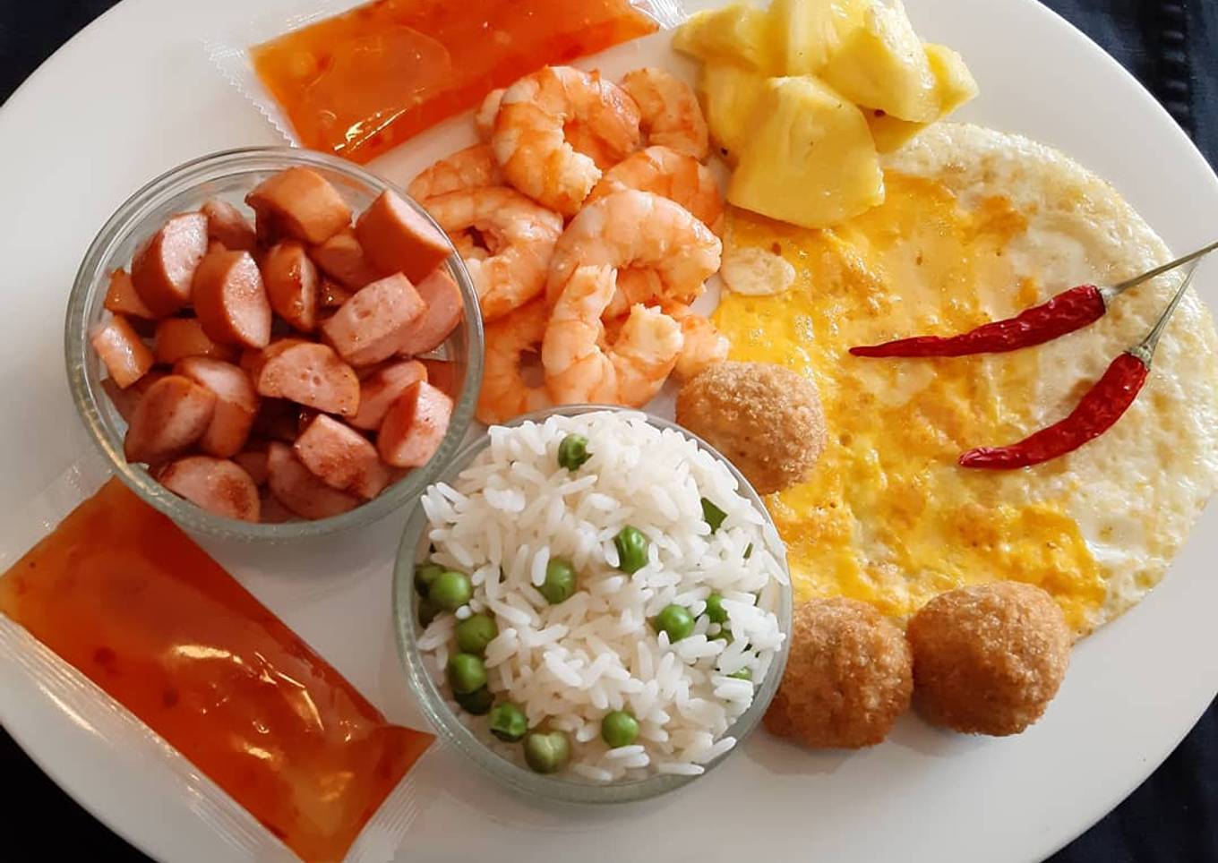 Egg Fried Rice (Basic Version)