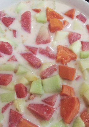 Foto resep Sop Buah Yoghurt