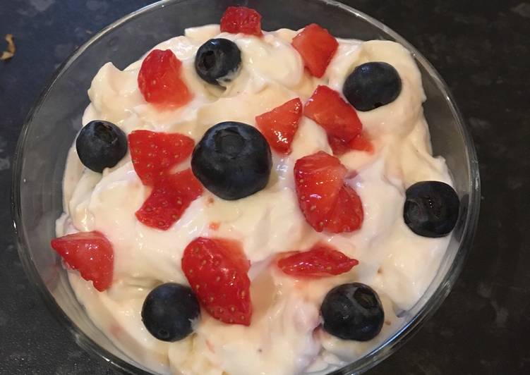 Sugar free fruit srikhand