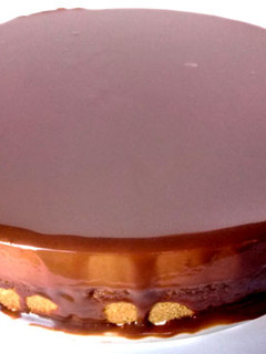 Una foto de Cheesecake de chocolate