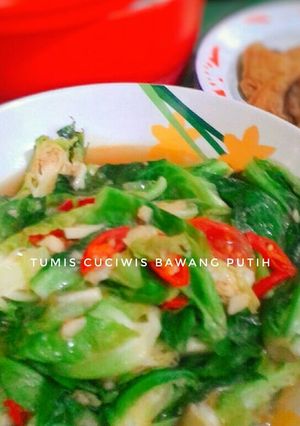 Foto resep Tumis Cuciwis Bawang Putih