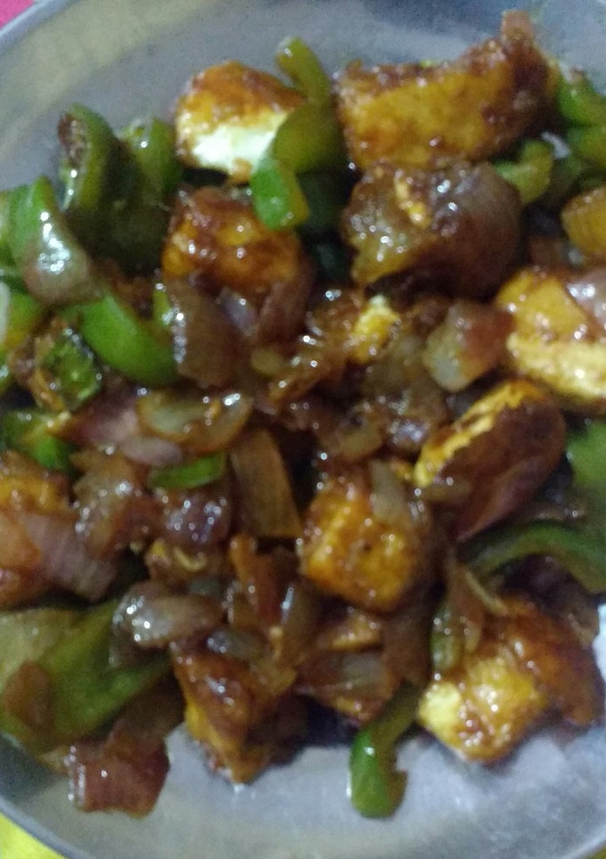 चिल्ली पनीर (Chilli Paneer recipe In Hindi) रेसिपी मुख्य फोटो