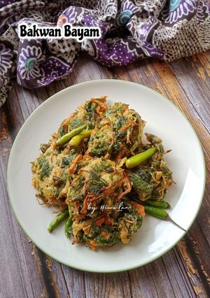 Foto resep Bakwan Bayam