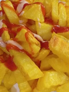 عکسی از دستور سیب زمینی تنوری
