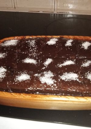 Φωτογραφία της συνταγής Αφράτη σοκολατόπιτα