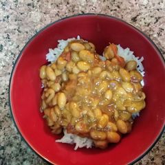 A picture of Beans stew #themechallenge.