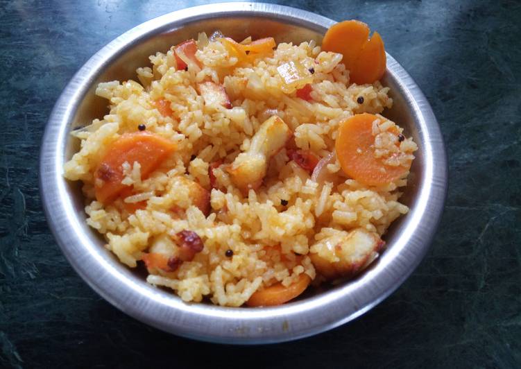 Recipe of Favorite Veg Pulav