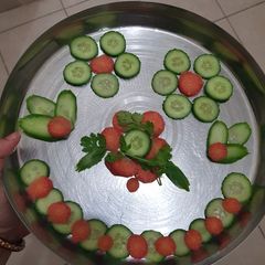 A picture of Cucumber & Carrot salad.