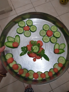 A picture of Cucumber & Carrot salad.