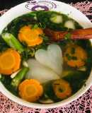 Canh rau củ quả chay
