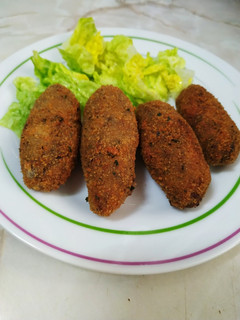 Una foto de Croquetas de morcilla