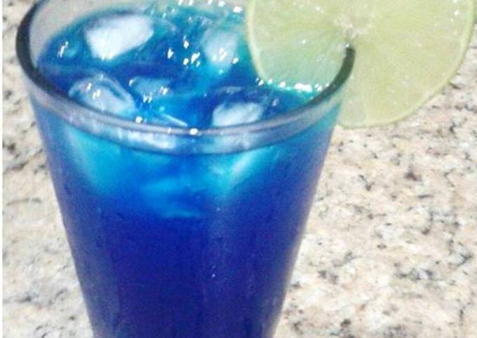 Blue Lagoon Laguna Azul Receta De Chef Diosa Cookpad