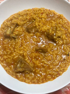 Una foto de Arroz meloso con costillas de cerdo