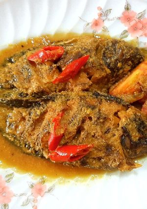 Foto resep 048. Ikan Mujair Bumbu Kuning
