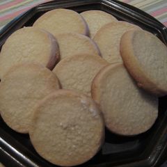 A picture of Polvoron - Crumbly Butter Cookies.