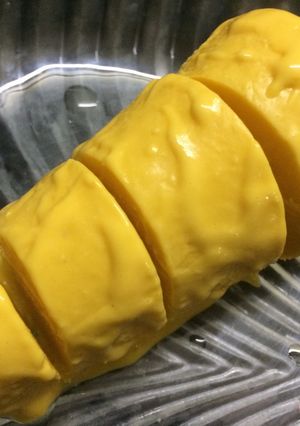 A picture of Ice cream and KulfiMango kulfi.