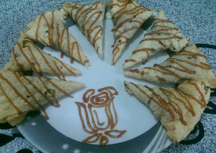 Steps to Make Award-winning Papad Samosa